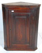 A 19th Century George III country  antique elm  ha