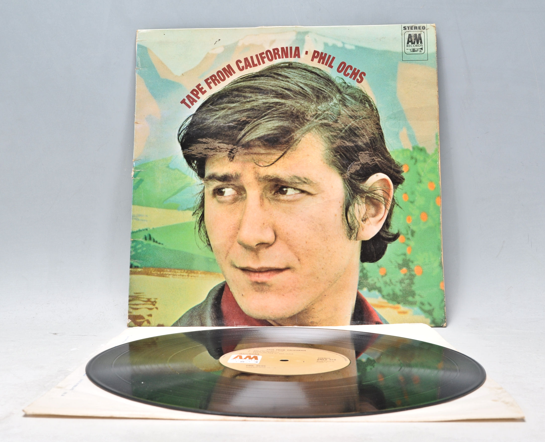 A vinyl long play LP record album by Phil Ochs – T