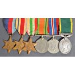 WWII SECOND WORLD WAR MEDAL GROUP - SPECIAL BOAT SERVICE SBS