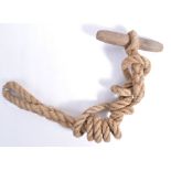 ORIGINAL WWII BRITISH ARMY AIRBORNE PARACHUTE TOGGLE ROPE