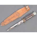 WWII SECOND WORLD WAR - UNUSUAL SHEFFIELD MADE DAGGER