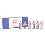 WELSH DRAGON MINIATURES - 45TH DUNBAR REGT LEAD FIGURE SET