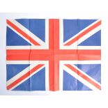 RARE WWII PAPER UNION JACK IDENTIFICATION / CELEBRATION FLAG