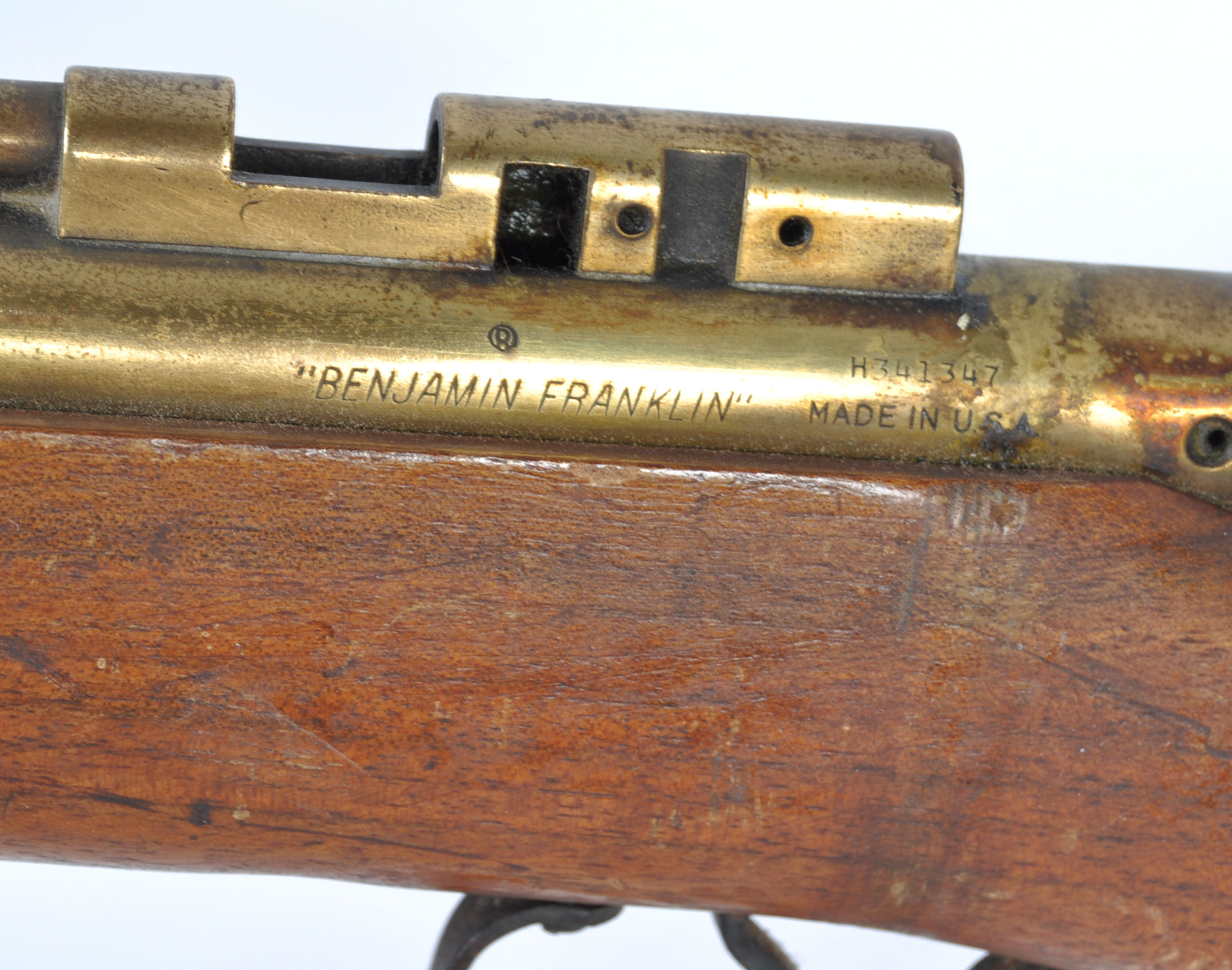 RARE BENJAMIN FRANKLIN MODEL 312 AIR RIFLE - Image 5 of 6