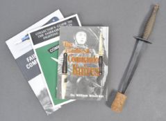 FAIRBAIRN SYKES STYLE 3RD PATTERN COMMANDO DAGGER & BOOKS