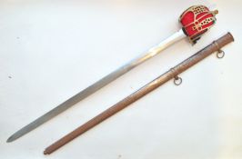REENACTMENT BRITISH 1860 PATTERN OFFICERS SWORD