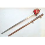 REENACTMENT BRITISH 1860 PATTERN OFFICERS SWORD