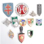 COLLECTION OF ASSORTED WWII RELATED BADGES & PATCHES