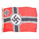 RARE ORIGINAL WWII GERMAN KRIEGSMARINE STANDARD FLAG