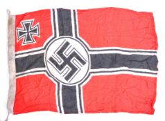 RARE ORIGINAL WWII GERMAN KRIEGSMARINE STANDARD FLAG