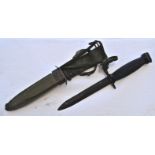 US UNITED STATES FORCES M7 BAYONET WITH USM8A1 SCABBARD