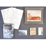 COLLECTION OF ASSORTED WWII RAF RELATED ITEMS & EPHEMERA