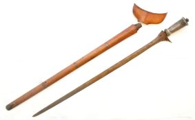 FINE 19TH CENTURY SUMATRA KRIS / KERIS PANJANG SWORD