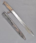 WWI IMPERIAL GERMAN ARMY SG 98/05 MAUSER RIFLE BUTCHER BAYONET