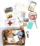 ASSORTED WWII SECOND WORLD WAR MILITARY RELATED ITEMS