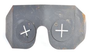 RARE WWII RAF / ARP FACE PROTECTION GOGGLES