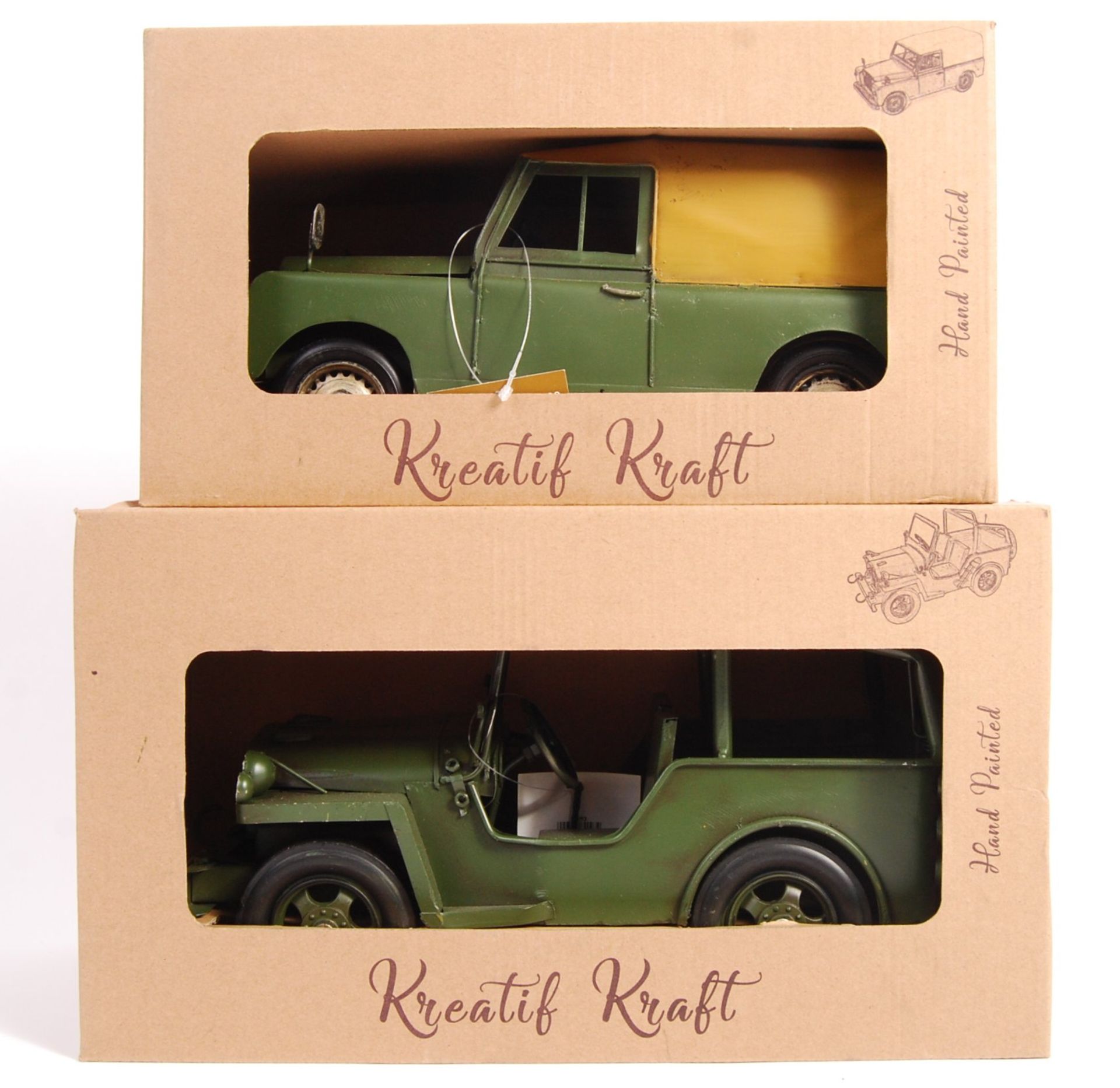 KREATIF KRAFT MADE HAND PAINTED TINPLATE MODEL MIL