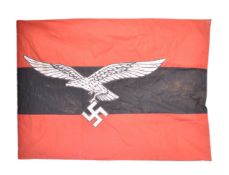 LARGE WWII RELATED GERMAN LUFTWAFFE ARTILLERY REGIMENT FLAG