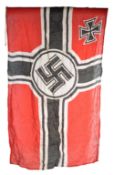 RARE ORIGINAL WWII GERMAN THIRD REICH KRIEGSMARINE FLAG