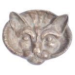 ORIGINAL WWII ' LUCKY CAT ' ASHTRAY FROM RAF HUNSDON BASE