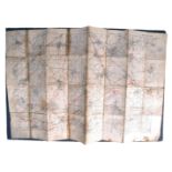 WWI FIRST WORLD WAR TRENCH MAP OF ALBERT SOMME 1918