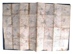 WWI FIRST WORLD WAR TRENCH MAP OF ALBERT SOMME 1918