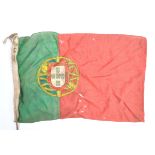 WWI FIRST WORLD WAR FLAG FROM ACORIANO U-BOAT SUNK SHIP