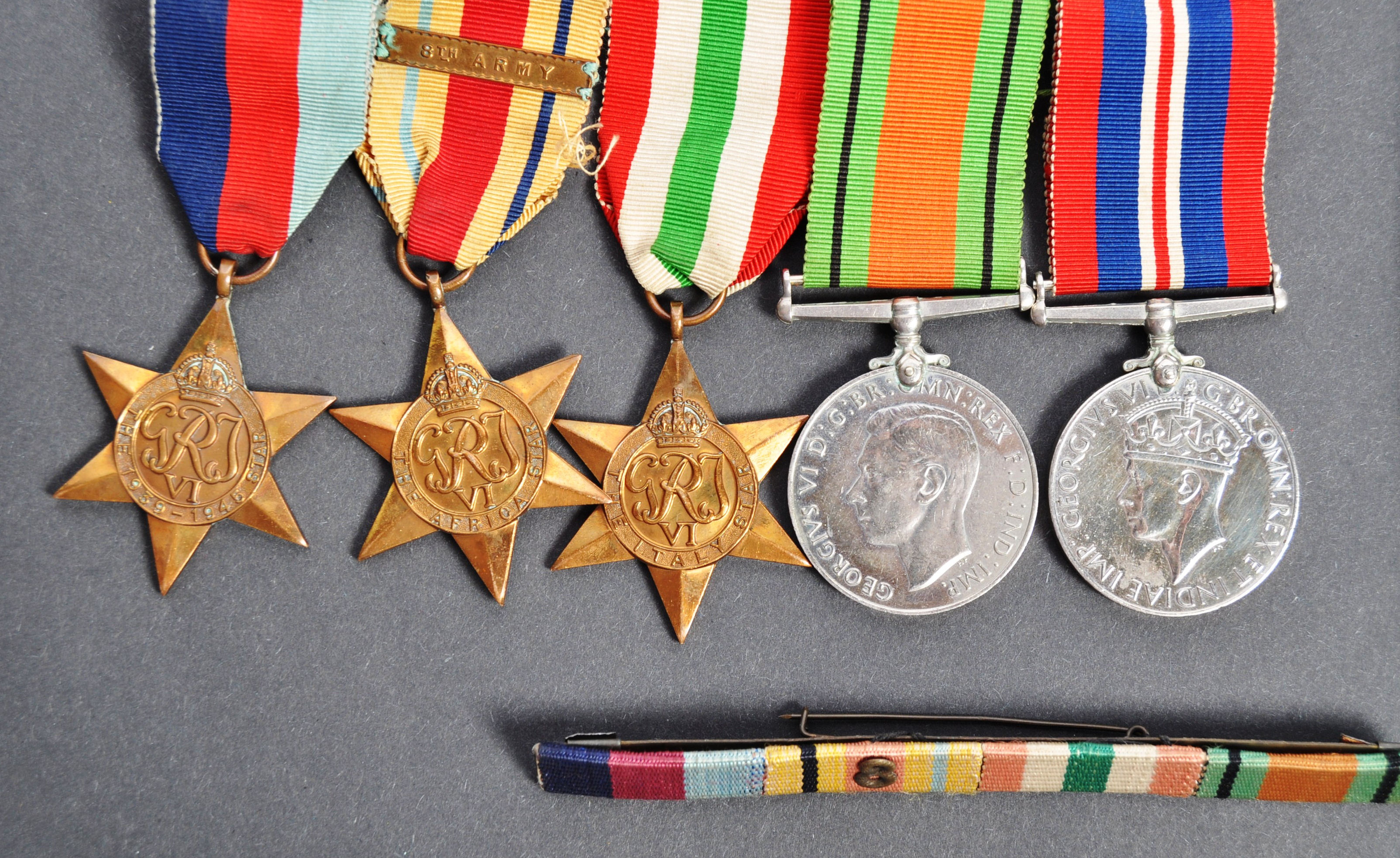WWII SECOND WORLD WAR MEDAL GROUP & EFFECTS - Image 2 of 5