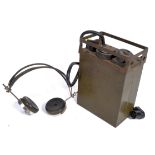 WWII SECOND WORLD WAR N.38 WIRELESS COMMUNICATIONS SET