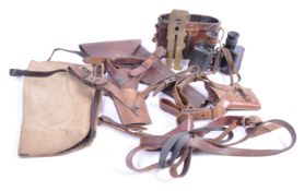 COLLECTION OF ASSORTED WWI & WWII UNIFORM ITEMS