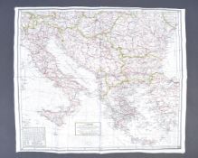 MI9 ESCAPE & EVADE COLLECTION - WWII SILK ESCAPE MAP OF CRETE