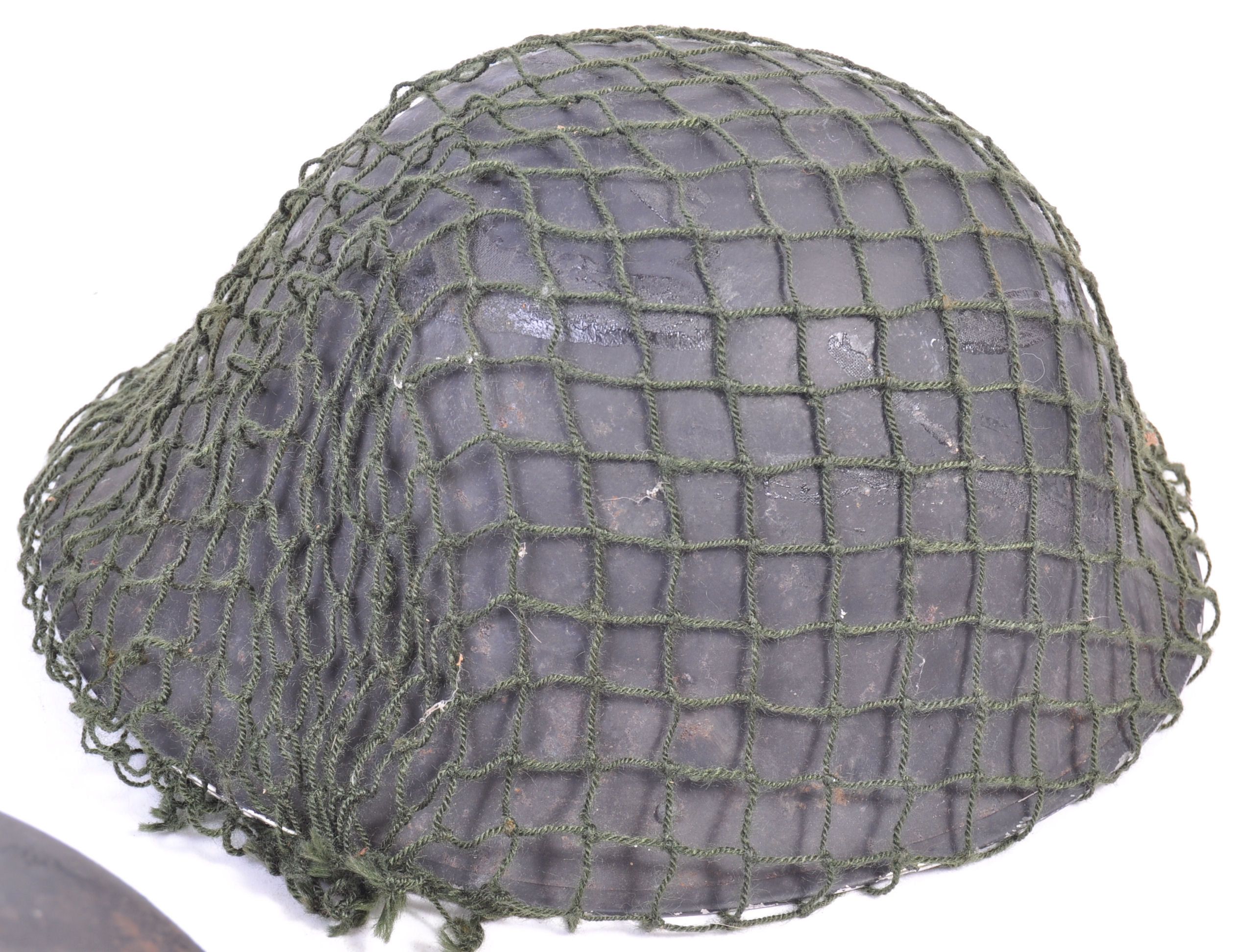 COLLECTION OF WWII PATTERN BRITISH ARMY TURTLE HELMETS - Image 2 of 6