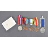 WWII SECOND WORLD WAR & POLICE MEDAL GROUP