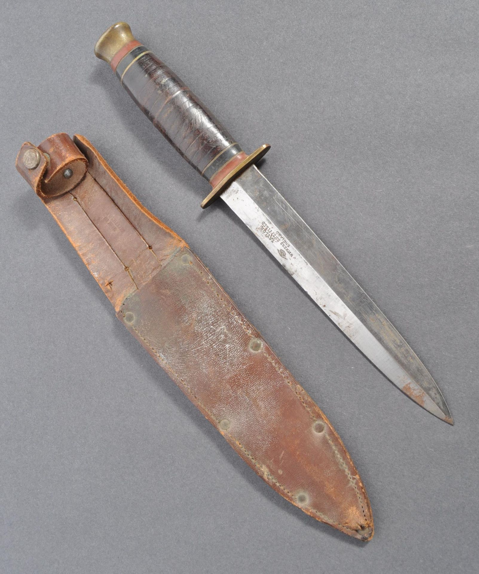 WWII PRIVATE PURCHASE COMMANDO DAGGER FROM 4 COMMANDO