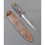 WWII PRIVATE PURCHASE COMMANDO DAGGER FROM 4 COMMANDO