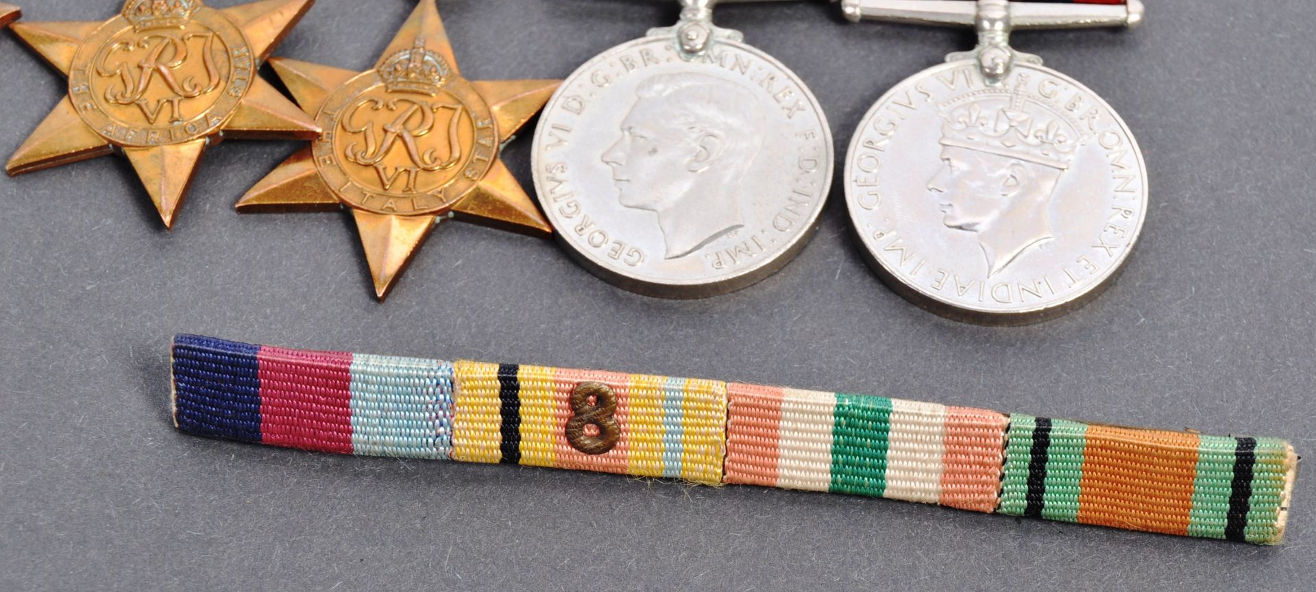 WWII SECOND WORLD WAR MEDAL GROUP & EFFECTS - Bild 5 aus 5