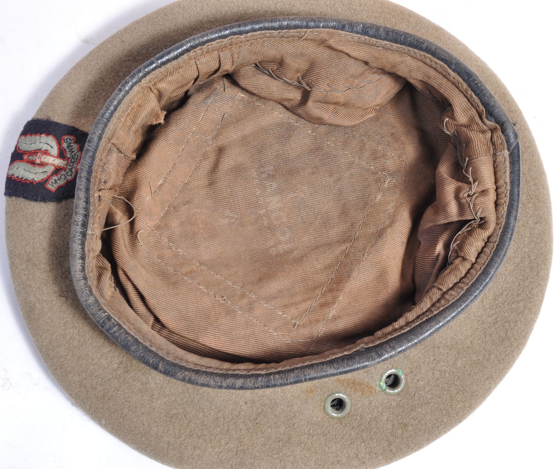 INCREDIBLY RARE ORIGINAL WWII SAS KANGOL UNIFORM BERET - Image 3 of 4