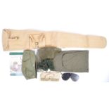 COLLECTION OF WWII & RELATED BRITISH ARMY SNIPER KIT ITEMS