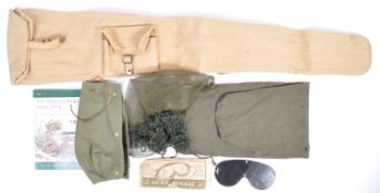 COLLECTION OF WWII & RELATED BRITISH ARMY SNIPER KIT ITEMS