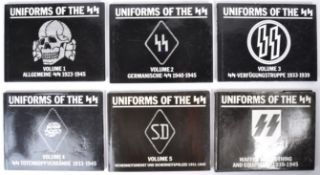 WINDROW & GREENE PUBLISHED ' UNIFORMS OF THE SS ' VOLUMES 1-6