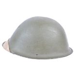 ORIGINAL WWII BRITISH MK1V STEEL TURTLE HELMET