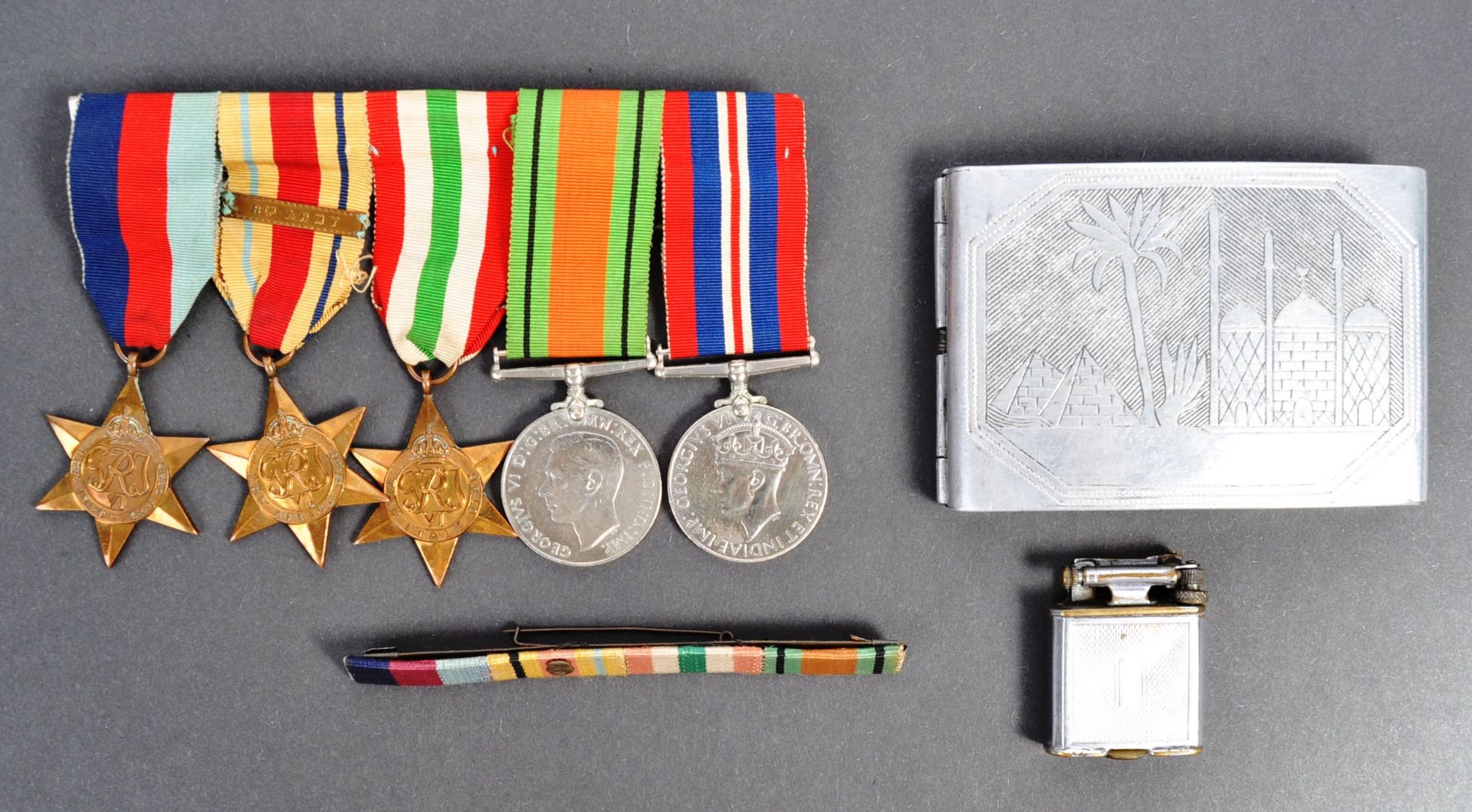 WWII SECOND WORLD WAR MEDAL GROUP & EFFECTS