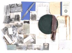 WWII ROYAL MARINES COMMANDO COLLECTION & PROVENANCE