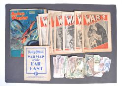 LARGE COLLECTION OF WWII RELATED BANK NOTES
