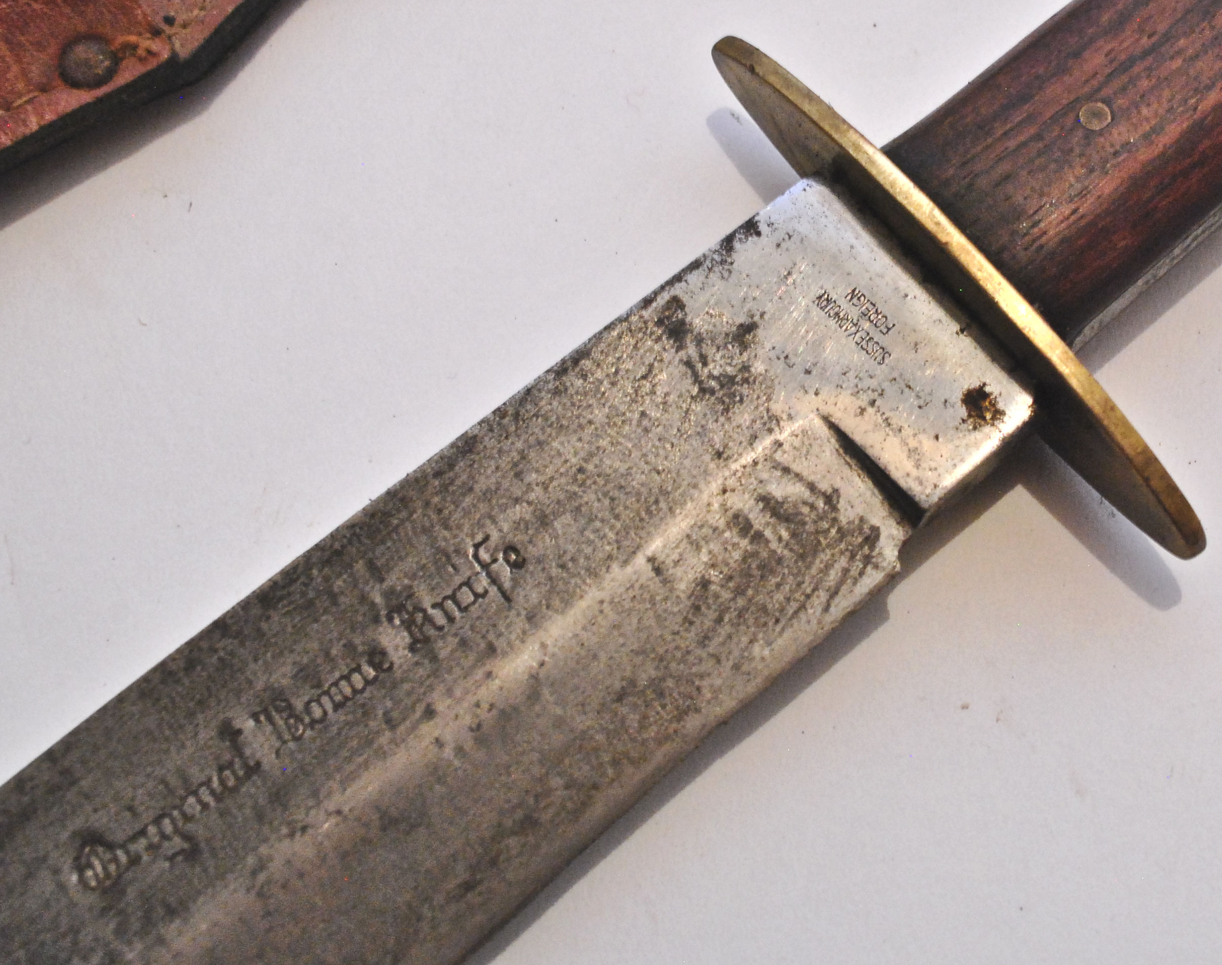 20TH CENTURY SUSSEX ARMOURY MADE ' ORIGINAL BOWIE KNIFE ' - Image 4 of 4