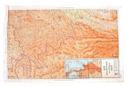 MI9 ESCAPE & EVADE COLLECTION - WWII SILK ESCAPE MAP OF BURMA