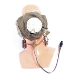 INCREDIBLY RARE ORIGINAL WWII RAF TYPE D FLYING HELMET OXYGEN MASK