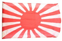 VINTAGE WWII RELATED JAPANESE COTTON BATTLE FLAG