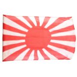 VINTAGE WWII RELATED JAPANESE COTTON BATTLE FLAG