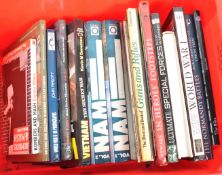 COLLECTION OF ASSORTED MILITARY BOOKS - WW1, WW2, GERMAN ETC